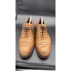 Cole Haan Williams Cap Toe Oxford British Tan Leather Men's Dress Shoes 9